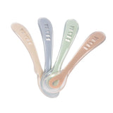 Beaba Set of 4 2nd-Age Soft Silicone Spoons