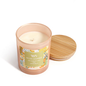 HAPPY ISLAND SCENTED SOY CANDLE - Melon Cucumber