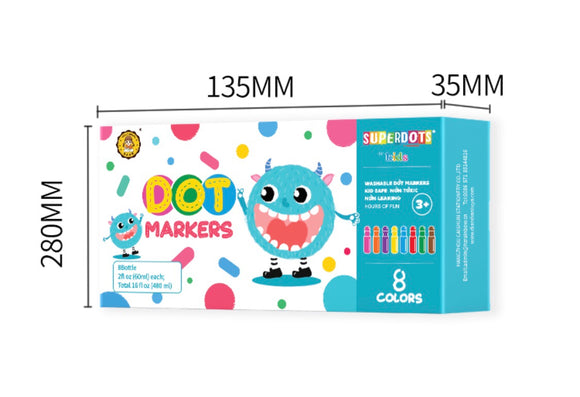 Superdots Big Dots Marker 8pcs