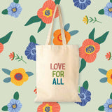 Zippies Love for All Tote Bag