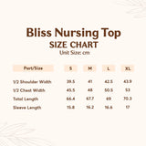 Bear the Label- Bliss Nursing Top