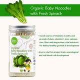 Simply Natural Organic Baby Noodles Spinach (200g)(7 MONTHS UP)