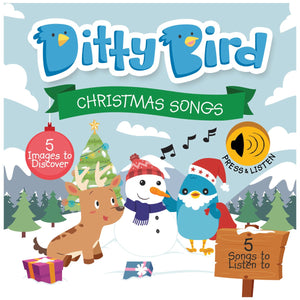 Ditty Bird Musical Book - Christmas Songs