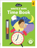 Junior Explorers Write and Wipe: Time Book