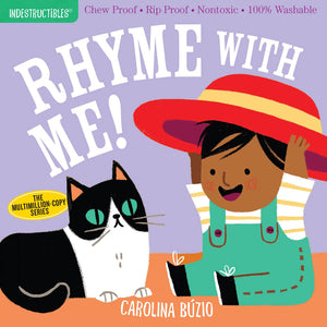 Indestructibles Book: Rhyme with Me!