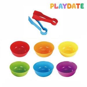 Playdate Extra 6 Cups and 2 Tongs