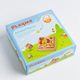 Playme Toys Animal Farm Puzzle Cube