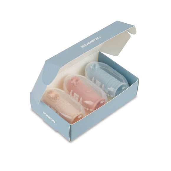 Milky Way Finger Toothbrush and Gum Massager Set (Pack of 3)