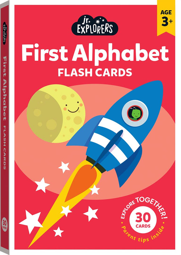 Junior Explorers: First Alphabet Flash Cards (Large)