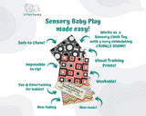 Infantway 3-in-1 Visual Training and Sensory Cloth Toy