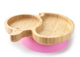 Ecorascals Bamboo Duck Plate for Baby & Toddler Lead Weaning