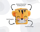 Huggabooks Tiger Puppet Cloth Book