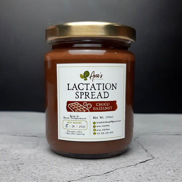 Ava’s Kitchen Choco Hazelnut Lactation Spread (200ml)