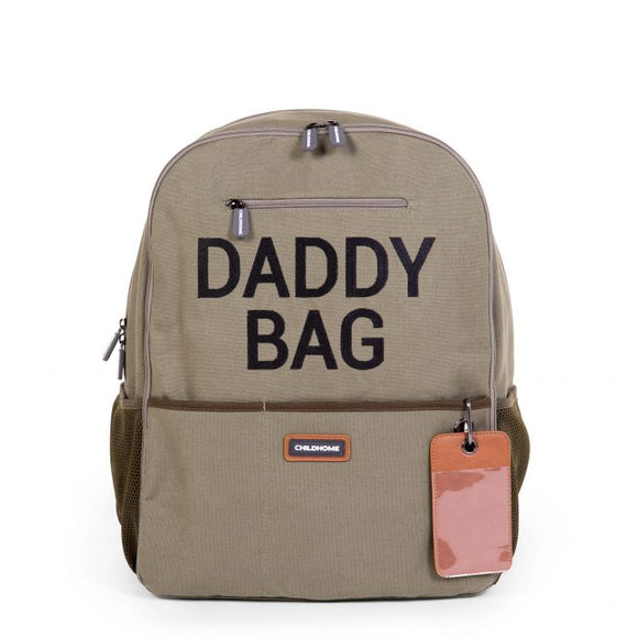 CHILDHOME DADDY BAG CARE BACKPACK - CANVAS - KHAKI