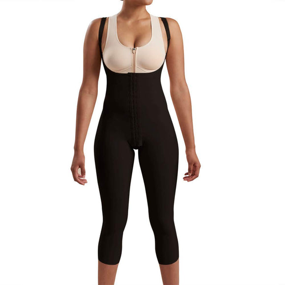 Marena Girdle With Suspenders - Mid Thigh Length –