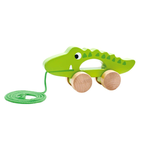 Tooky Toy Pull Along - Crocodile