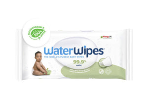 WaterWipes Biodegradable with Soapberry 60 pulls