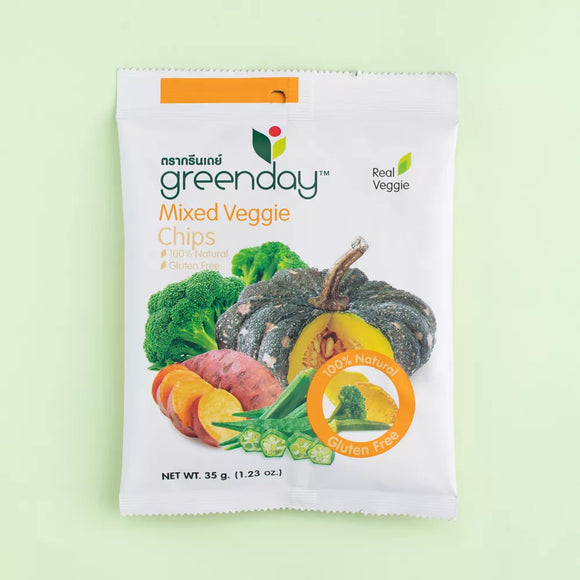 Greenday Mixed Veggie Chips 35g (12mos up)