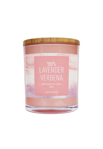 HAPPY ISLAND Lavender Verbena Scented Soy Candle