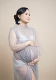 Blooming Wisdom Maternity Tulle Dress