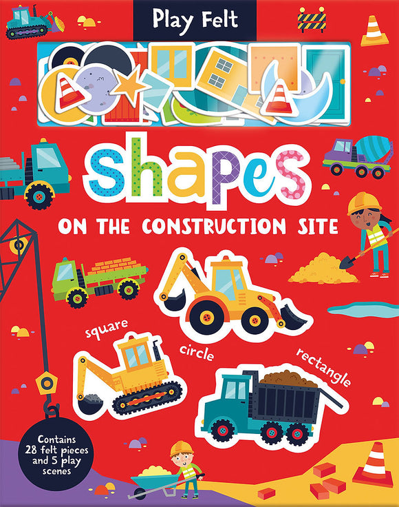 Play Felt Book: Shapes On The Construction Site
