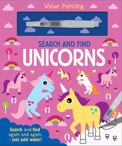 Water Painting Book: Search and Find Unicorns