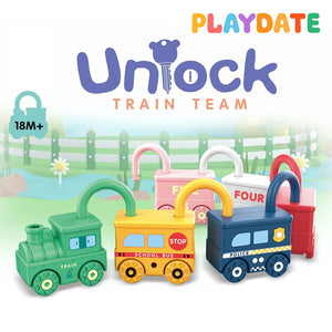Playdate Matching Train Locks