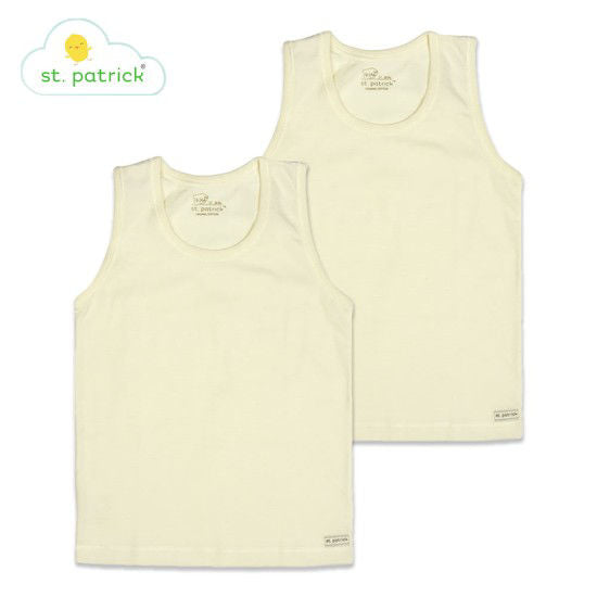 St. Patrick Singlet / Sando Sleeveless Shirt (Pack of 2)