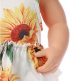 Miniland Dress 38 cm Sunflower