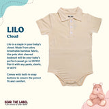 Bear the Label - Lilo Polo Short Sleeved Romper