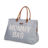 CHILDHOME MOMMY BAG ® NURSERY BAG - GREY OFF WHITE