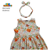 Sew Childhood - Sunday Dress + TopKnot (6-9mos)