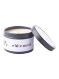 HAPPY ISLAND - White Musk Scented Soy Candle