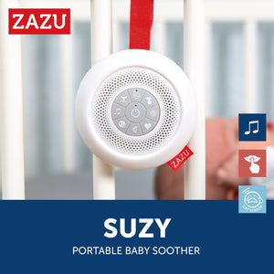 Zazu Portable Baby Soother - Suzy the Shusher  / Shusher (White Noise)