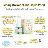 Kindee Mosquito Repellant Liquid Vaporizer REFILL