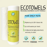 EcoTowels Reusable Bamboo Cloth Towels