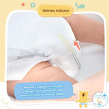 Baby Moby Chlorine Free Tape Diapers (New Born Size 0-5kgs) - 42 pcs
