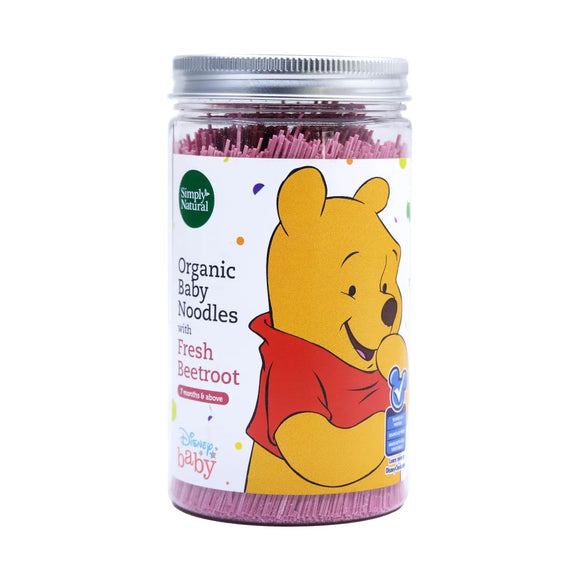 Simply Natural Organic Baby Noodles Beetroot (200g)(7 MONTHS UP)