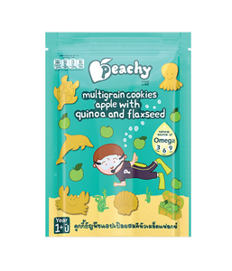Peachy Baby - Multigrain cookies – Apple with Quinoa and Flaxseed (1yr up)