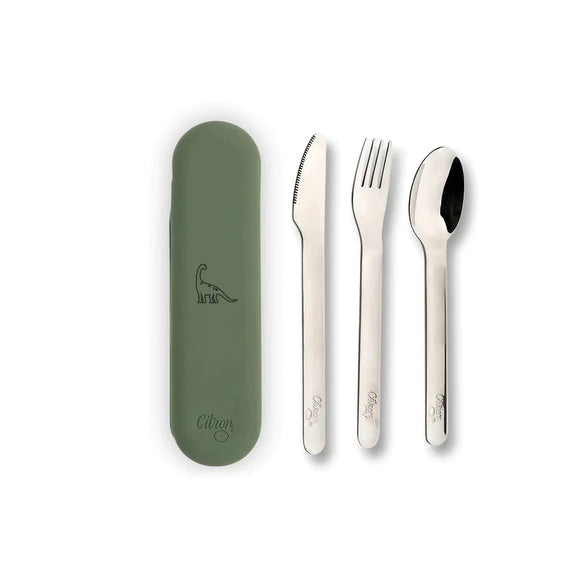 Citron - Cutlery Set with Silicon Case