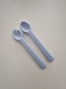 Tots and Kisses First Spoon and Fork Set