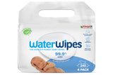 WaterWipes Biodegradable Pack of 4  x 60 pulls
