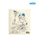 Zippies Disney Mickey and Friends Earth Sponge Reusable Cloth Towels - Set of 4