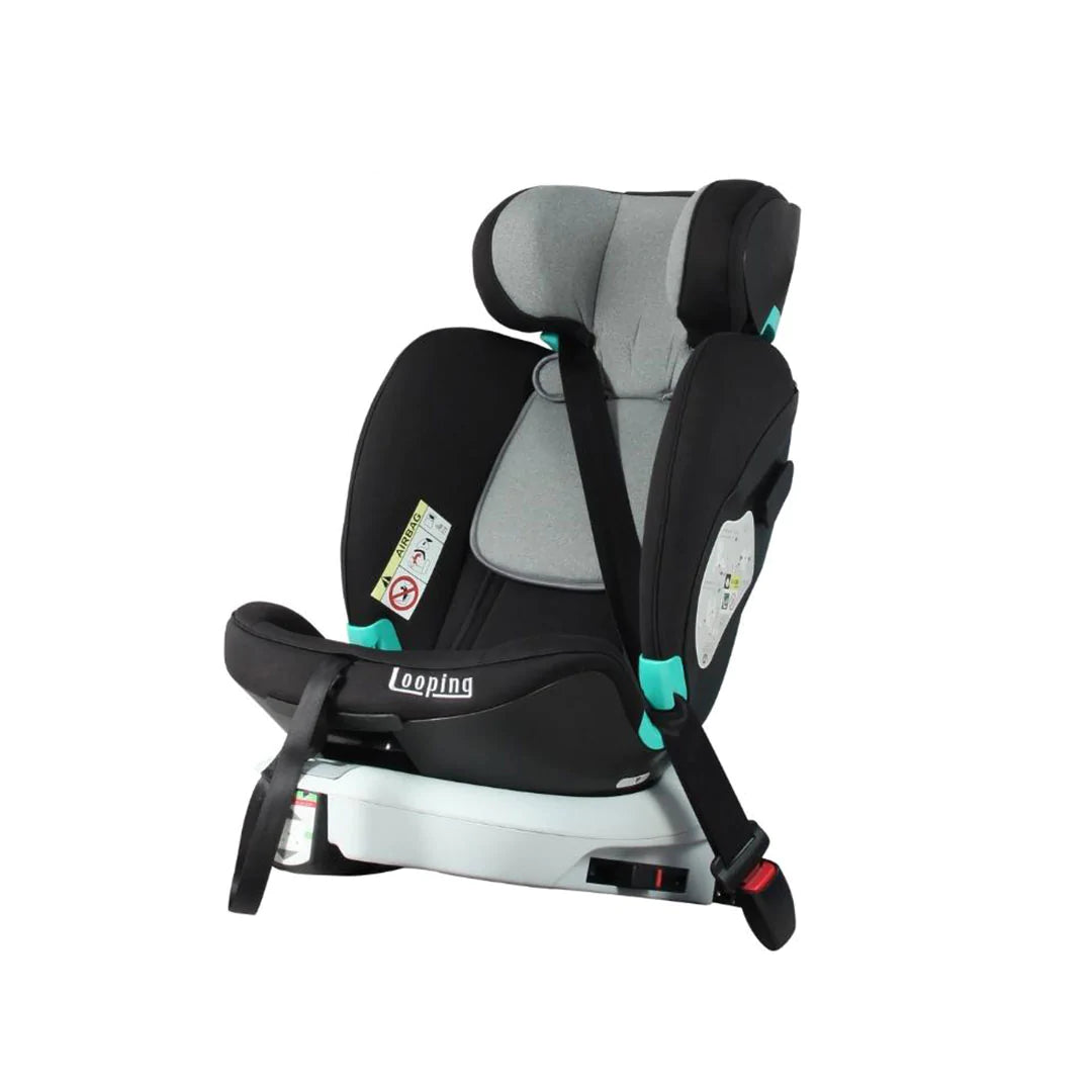 Car seat with two bases clearance
