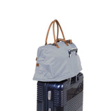 CHILDHOME MOMMY BAG ® NURSERY BAG - GREY OFF WHITE