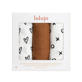 Lulujo Bamboo Muslin Set of 3