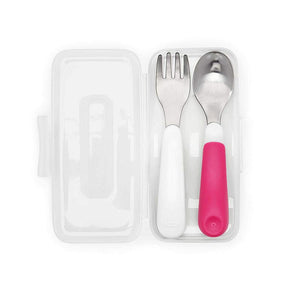 OXO Tot On The Go Fork And Spoon Set With Carrying Case – Urban