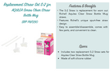 RICHELL AQ Straw Bottle Mug - REPLACEMENT STRAW (S2)
