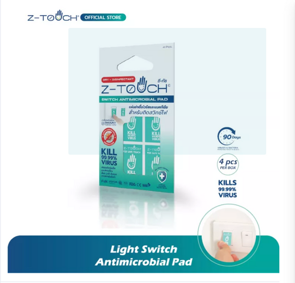 Z-Touch Light Switch Antimicrobial Pad