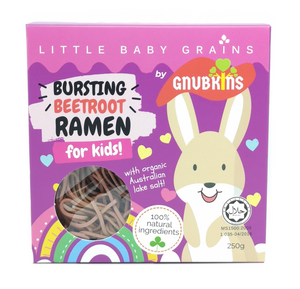 Little Baby Grains Bursting Beetroot Ramen for Kids( 12 MONTS UP)